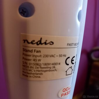 Ventilátor stojanový NEDIS - 4