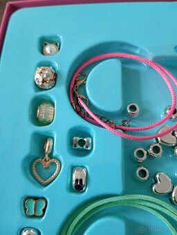 Dětská dívčí sada na výrobu náramků - make it real - 4