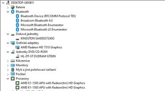 Lenovo B575e,AMD E1-1500,WIN 10,SSD 240GB,RAM 4GB,displej 15 - 4