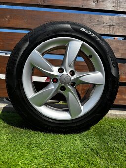 Alu kola 5x112 r17 s pneu (P39) - 4