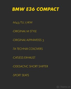 Bmw e36 compact - 4