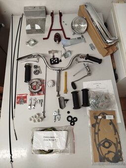 Jawa 550 + nové díly - 4