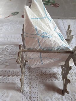 Starožitné  odměrky, mlýnek  leinbrock, stojan na ubrousky - 4