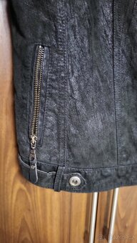 Dámská kožená bunda, 38, C&A, jako nová - 4