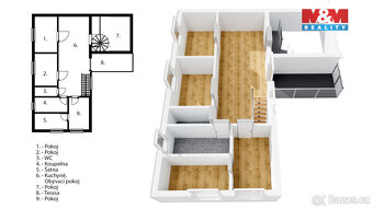 Prodej rodinného domu, 342 m², Mšec, ul. Důrasova - 4
