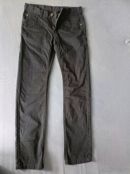 Dětské kalhoty/džíny vel. 146 - NOVÉ - 4