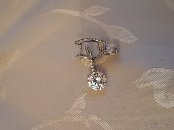 Luxusní pozlacené náušnice - 4