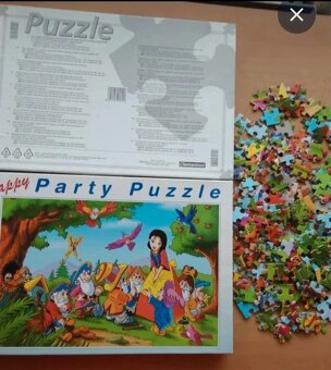 Puzzle Sněhurka a sedm trpaslíků - 4