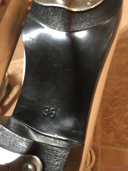 bílé krasobruslařské dámské brusle vel 36 - 4