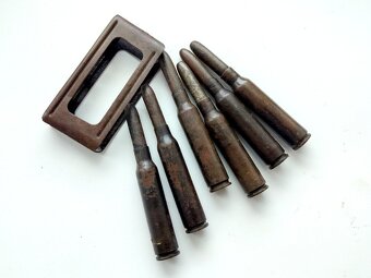 Originál komplet rámeček Mannlicher Carcano M1891 Itálie - 4