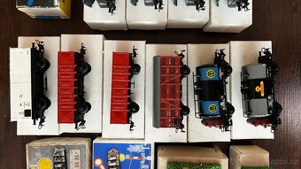 Železnice HO - vláčky, domečky, koleje - 4