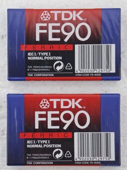 TDK FE90 FE-90EB Retro Audiokazeta - 4