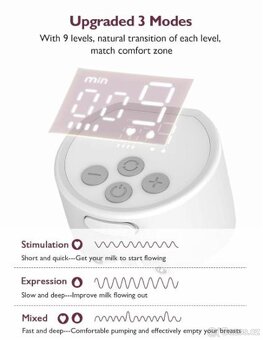 El. Odsávačka mléka momcozy S12Pro - NOVA - 4