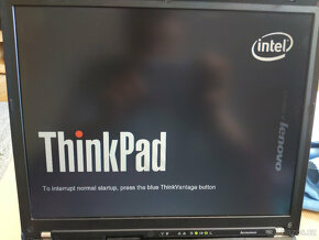 ThinkPad T60 s dockem Plně funkční, krásný stav - 4