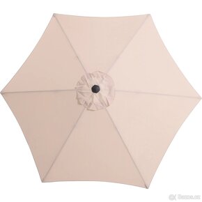 Zahradní slunečník s klikovým mechanismem - 4