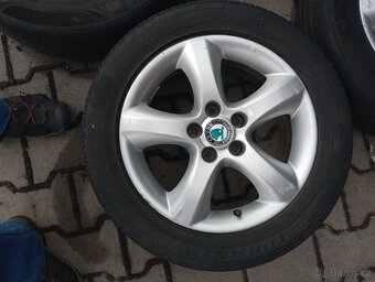 Alu litá kola Škoda Fabia II 15" originál Škoda - 4