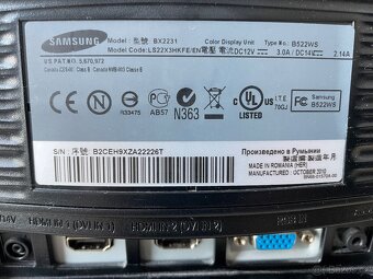 LED monitor Samsung SyncMaster BX2231 21,5'' - 4