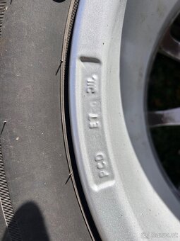 Alu disky 5x98 R15 ET39+ pneu letní215/65 R15 - 4
