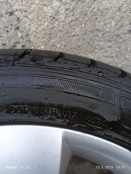Prodám kompletní ALU kola R17 5x112 - 4