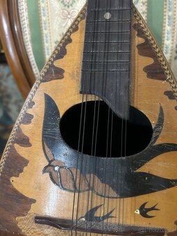 Starobylá mandolína „Marcelli“ – Made in Germany - 4