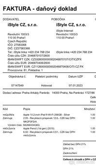 Apple iPad 10,2”Wifi 256 GB - silver - 4