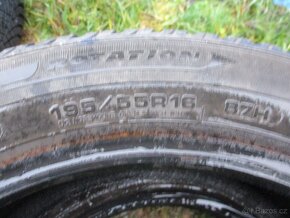 Pneu zimní 195/55 R16 2ks - 4