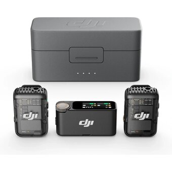 DJI Mic 2 (2 TX + 1 RX + Charging Case) - sada mikrofonů - 4