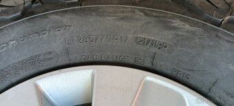 Original kola Hilux 2019, pneu 285/70 R17 - 4