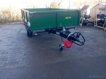 kára, vlek, přívěs, návěs za traktor DEZA 5000 nový - 4