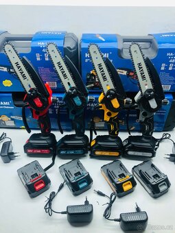 Aku pila 6” s aut. mazáním + 2xbaterie, nabíječka,box - 4