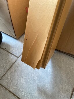 Dřevěné (dýhované) dveře interiér-cena k jednání - 4