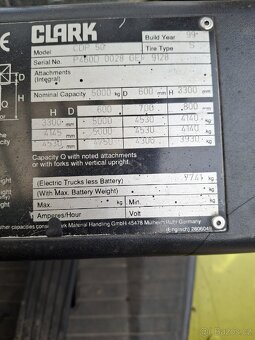 Prodám vzv Clark CDP 50 . - 4