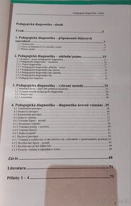Pedagogická diagnostika dětského vývoje pro uč. prim. vzděl. - 4
