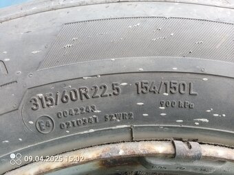 Pneu 315/60/22,5 Continental - 4