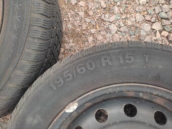 4 ks plechové disky 6J x 15 ET 45 H2 Honda Civic 7G - 4