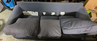 2x 3místná pohovka ikea - 4