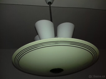 Velký lustr Art-Deco,perfektní stav - 4