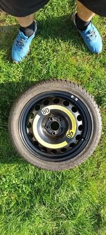 Dojezdové rezervní kolo 5x100 R16 Škoda - 4