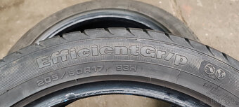 2 letní pneumatiky GOODYEAR 205/50R17 93H 7,00mm - 4