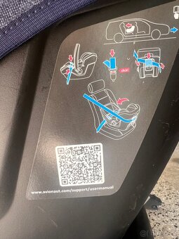Deska pod sedačku isofix+ sedačka - 4
