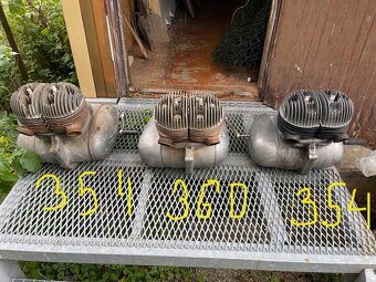 Motor Jawa 350 354 kyvacka , Jawa 350 360 - 4