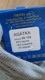 Teplé legíny-podvlíkačky 98-104 - 4