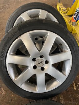 Alu kola AUTEC 5x100 R17 +Continental ContiSportContact - 4