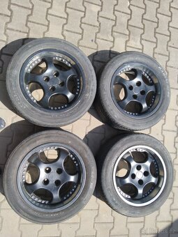 ALU kola 16 4x100 pneu 205/55 /16 - 4