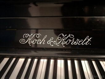 Pianino/klavír Koch a Korselt z roku 1900 - 4