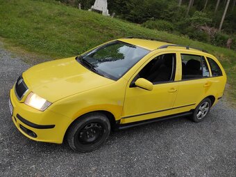 Plně pojízdná Škoda Fabia 1.9 tdi s novou TK Velmi levně - 4
