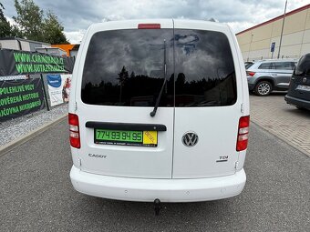 ► VW CADDY MAXI 1,6 TDI CUP - 7 MÍST, AUTOM. PARKOVÁNÍ ◄ - 4