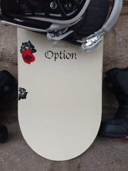 Dámský snowboard OPTION JORDAN MENDENHALL  159cm - 4