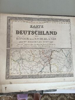 Atlas starých německých map z roku 1854 - 4