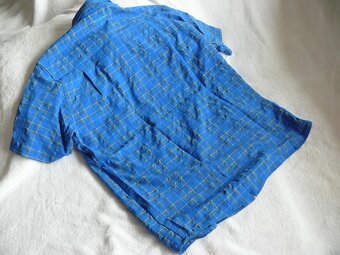 KOŠILE MODRÁ KOSTIČKA - 4